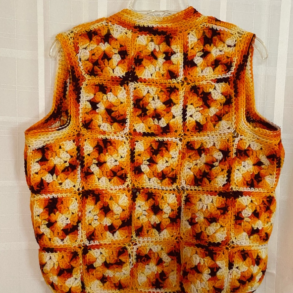 Vintage Handmade Sweater Vest. - Picture 2 of 3